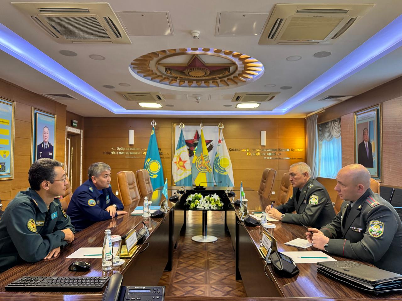 Лекция представителей Университета военной безопасности и обороны Республики Узбекистан