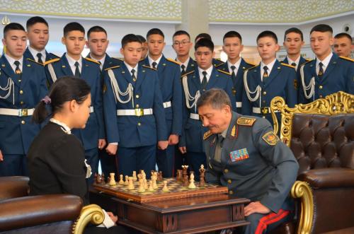 Визит чемпионки мира