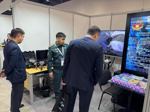 Национальный университет обороны на выставке Kazakhstan Security Systems 2025 с 1 по 3 апреля 2025 года в Международном выставочном центре «EXPO»