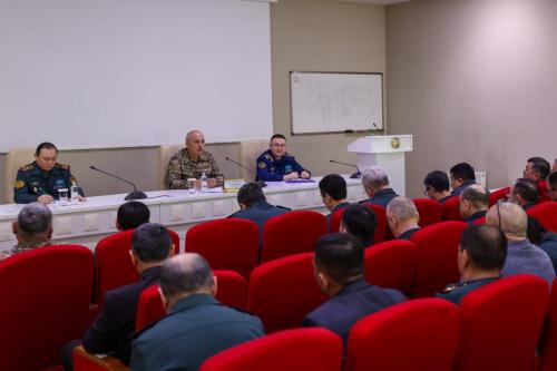 Визит Министра обороны