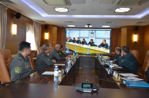 Национальный университет обороны посетили коллеги из Узбекистана