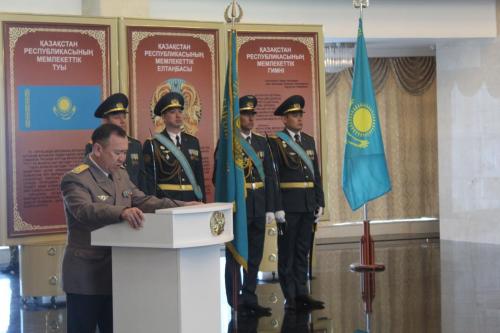 Выпуск офицеров факультета службы Государственной охраны