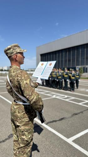 ТОРЖЕСТВЕННАЯ ЦЕРЕМОНИЯ ПРИНЯТИЯ ВОЕННОЙ ПРИСЯГИ
