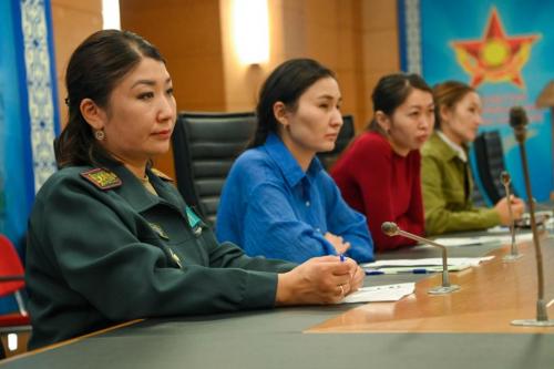 Встрече с супругами военнослужащих контрактной службы