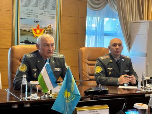 Лекция представителей Университета военной безопасности и обороны Республики Узбекистан