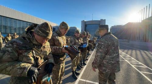 Итоговая проверка уровня подготовки военнослужащих