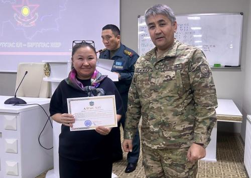 День учителя в Национальном университете обороны РК