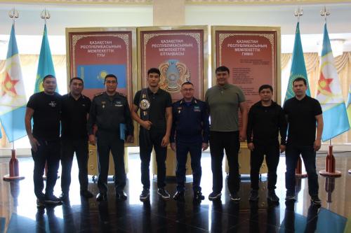 Визит чемпиона мира