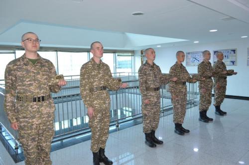 Национальный университет обороны принял молодое пополнение