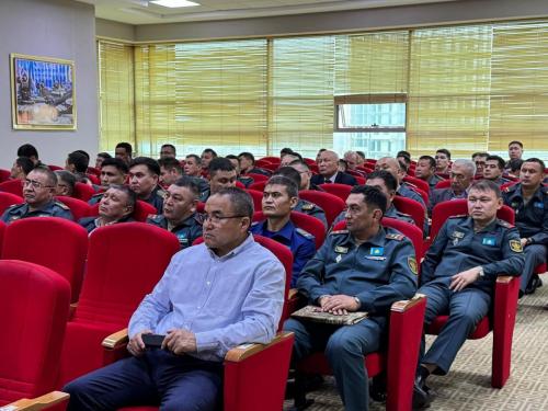 Лекция представителя Балтийского колледжа обороны